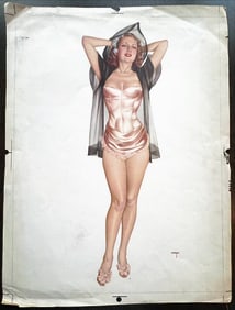 Alberto Vargas Merry Widow 1951 and Cavalier Magazine 1952