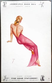 Alberto Vargas Calendar Proof from 1948