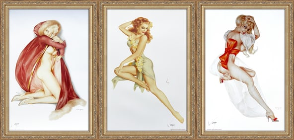 Alberto Vargas "I certainly enjoyed the Valentine ball", Hawaiian Costume and Playboy December 1969