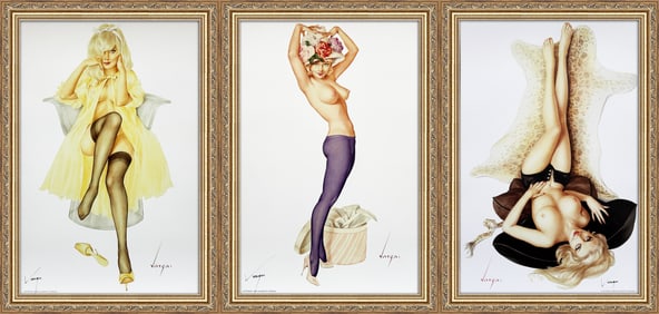 Alberto Vargas "I don't smoke or drink", "Darling it's My Hat" and "Actually, I don't think"