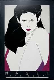 Patrick Nagel Mirage Edition "The Book" 1981 SANTA MONICA POSTER