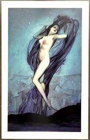 Alberto Vargas The Blue Nude