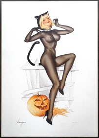 Alberto Vargas Trick or Treat San Francisco Art Exchange 1/30