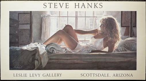 Steve Hanks "Bedroom Light" Leslie Levy Gallery Scottsdale, Arizona