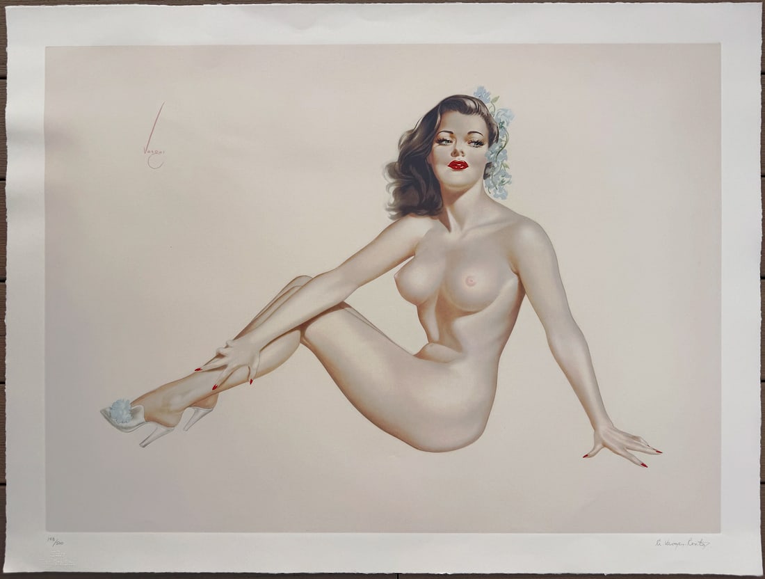 Alberto Vargas Signed By Astrid Vargas His Niece "The One and Only" 148/500 (1 of 7)