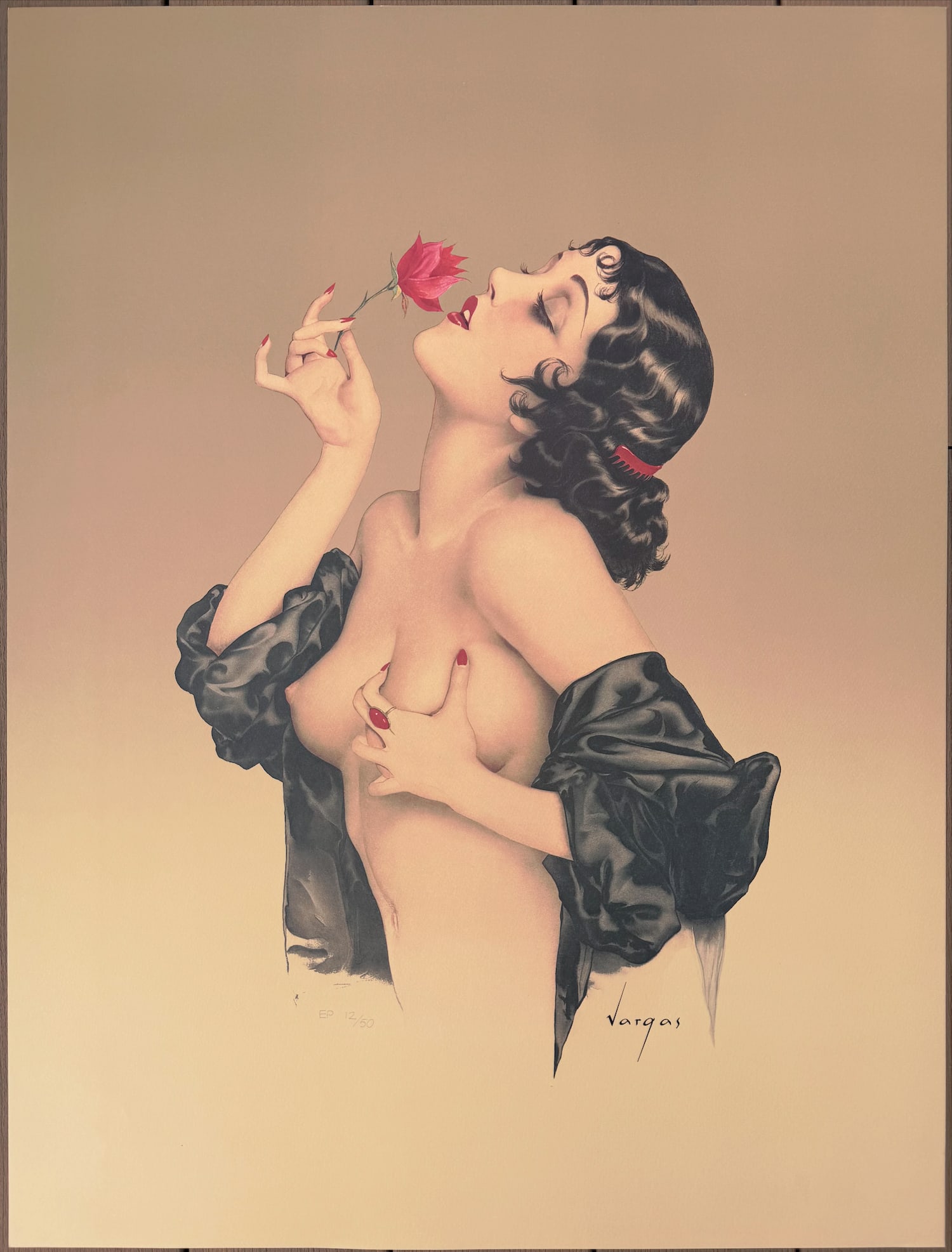 Alberto Vargas Memories of Olive EP 12/50 "Exhibition Proof" (1 of 4)