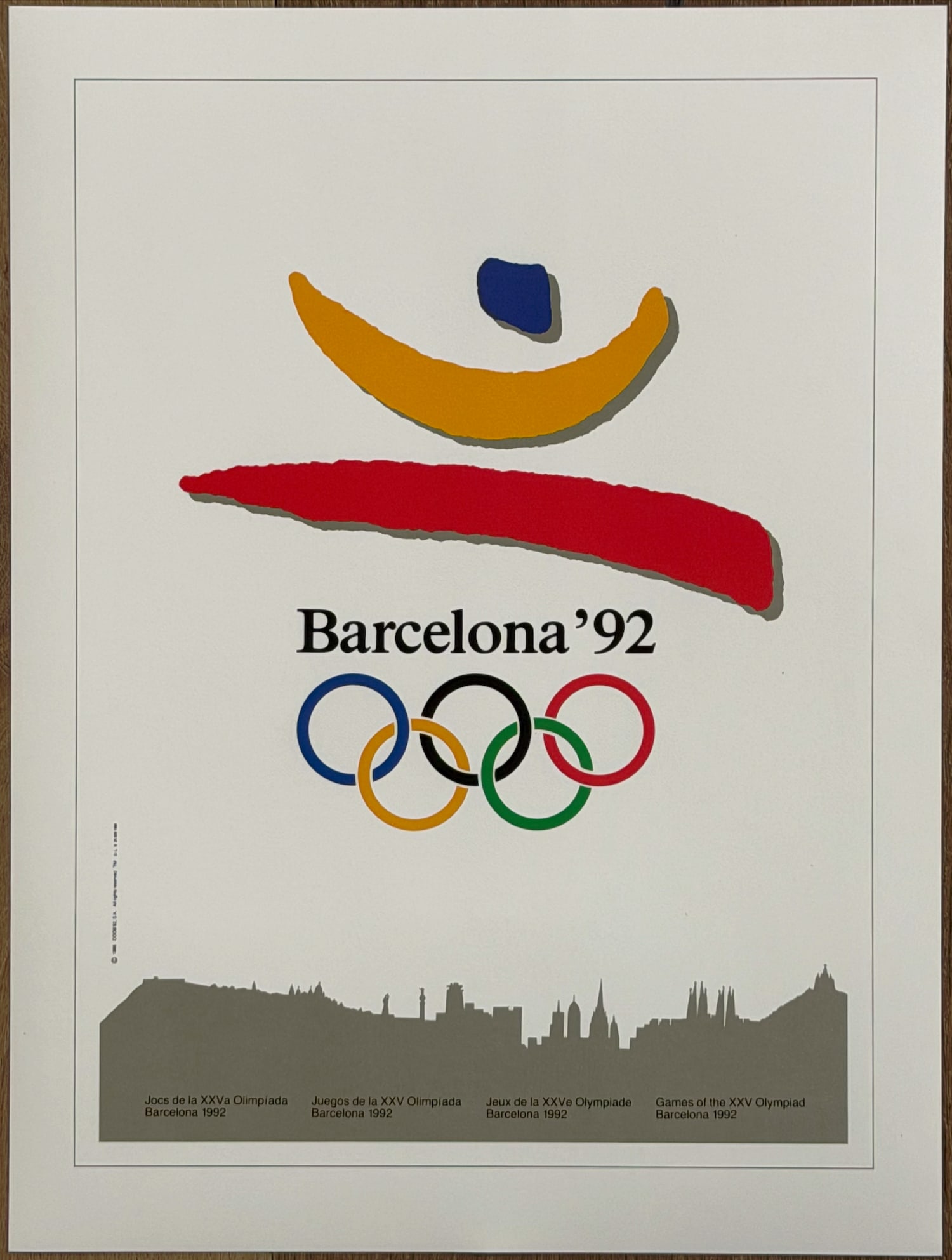 Barcelona '92 Olympic Print (1 of 2)