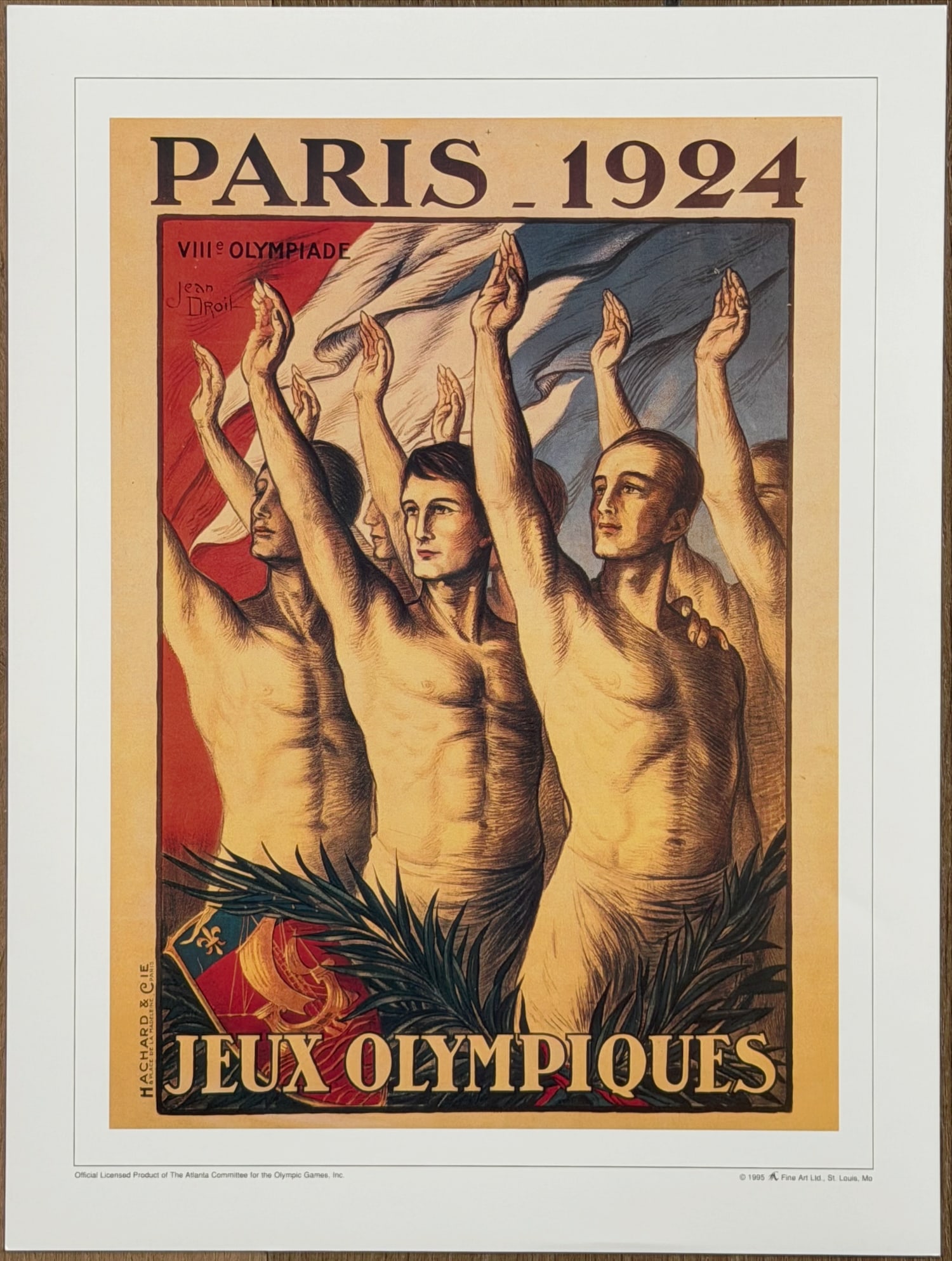 Paris 1924 Olympiade Print (1 of 2)