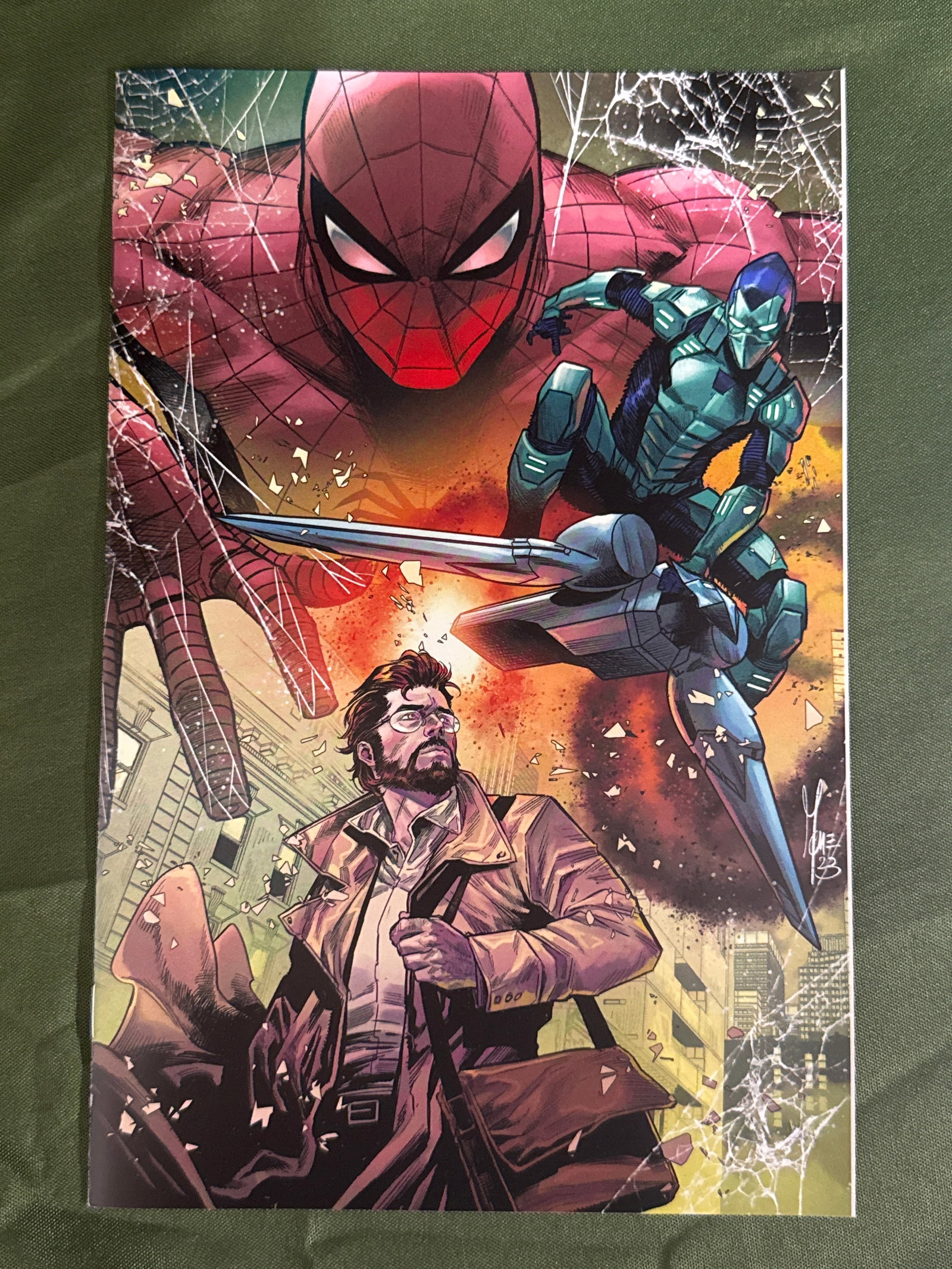 Ultimate Spider-Man #2 2nd print (2024) 1:25 Ratio: Marco Checchetto 1:25 Ratio Incetive Variant