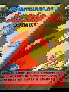 The Adventures of Little Orphan Annie Comics 1941: The Adventures of Little Orphan Annie: Orphan Annie and the Kidnappers. A Quaker Oats Sprakies cereal giveaway. Reprints Orphan Annie newspaper strips, plus a Magic Morro story and an Adventures of Ca