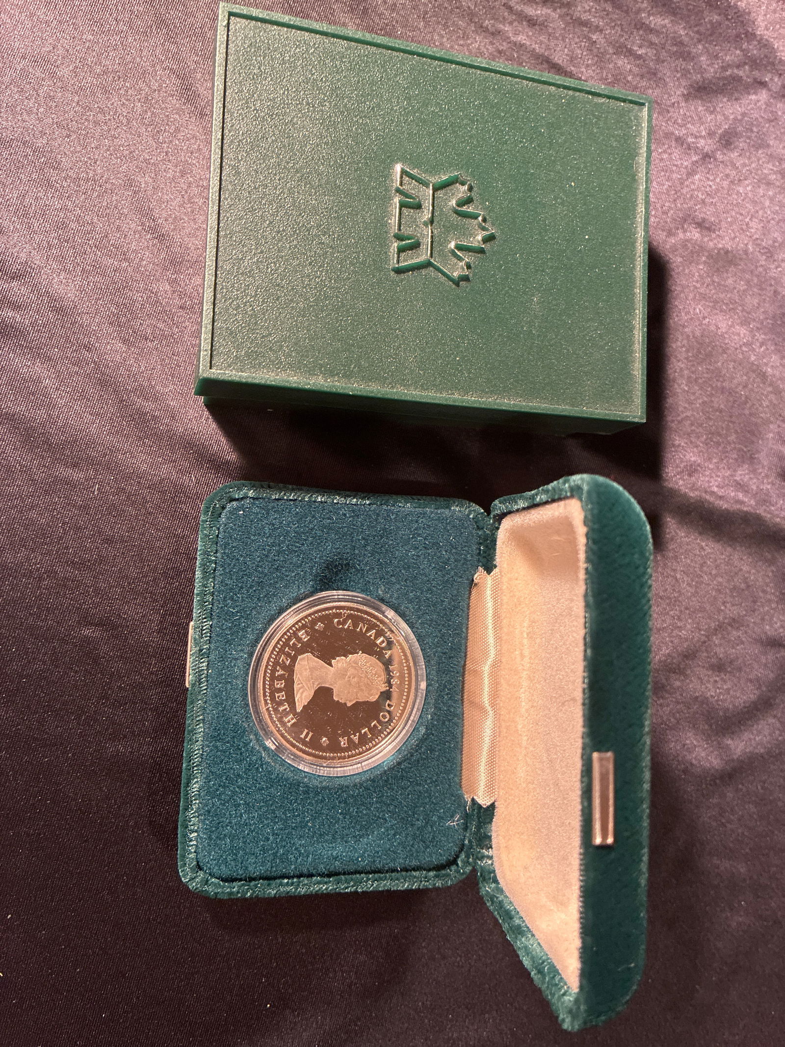 1984 Canadian Proof Silver Dollar (1 of 3)