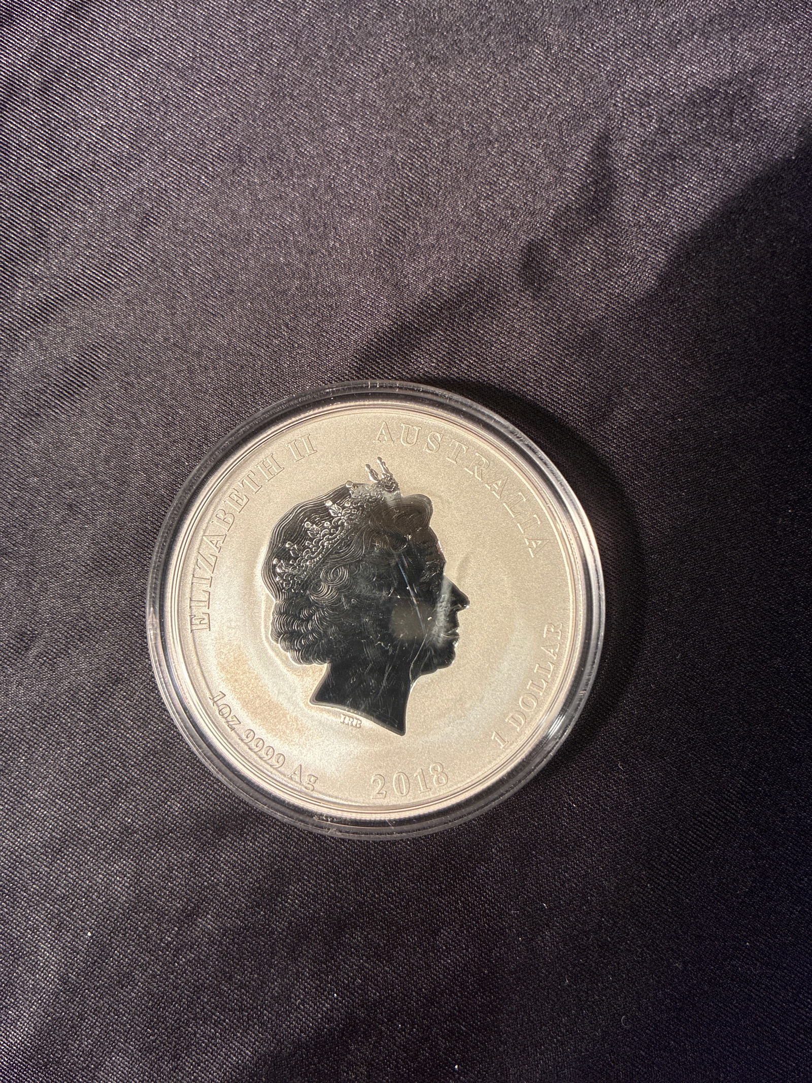 2018 Australia 1 Dollar Year of the Dog - Silver 1 ounce .999 fine (1 of 4)