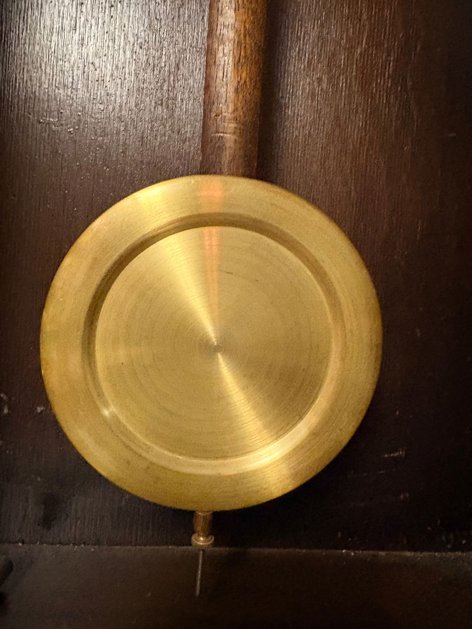 German Wall Regulator Clock, Enfield - 3