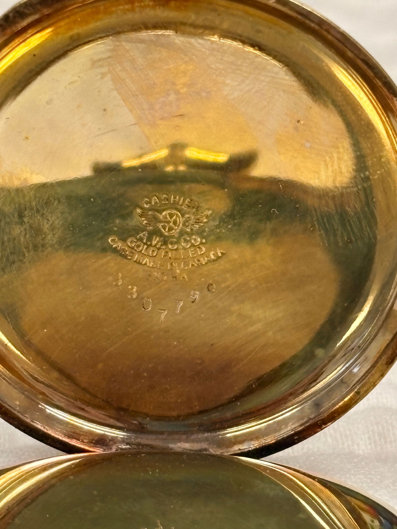 Vintage “STEACY” Pocket Watch, 15 Jewels, Gold-Filled Case - 2