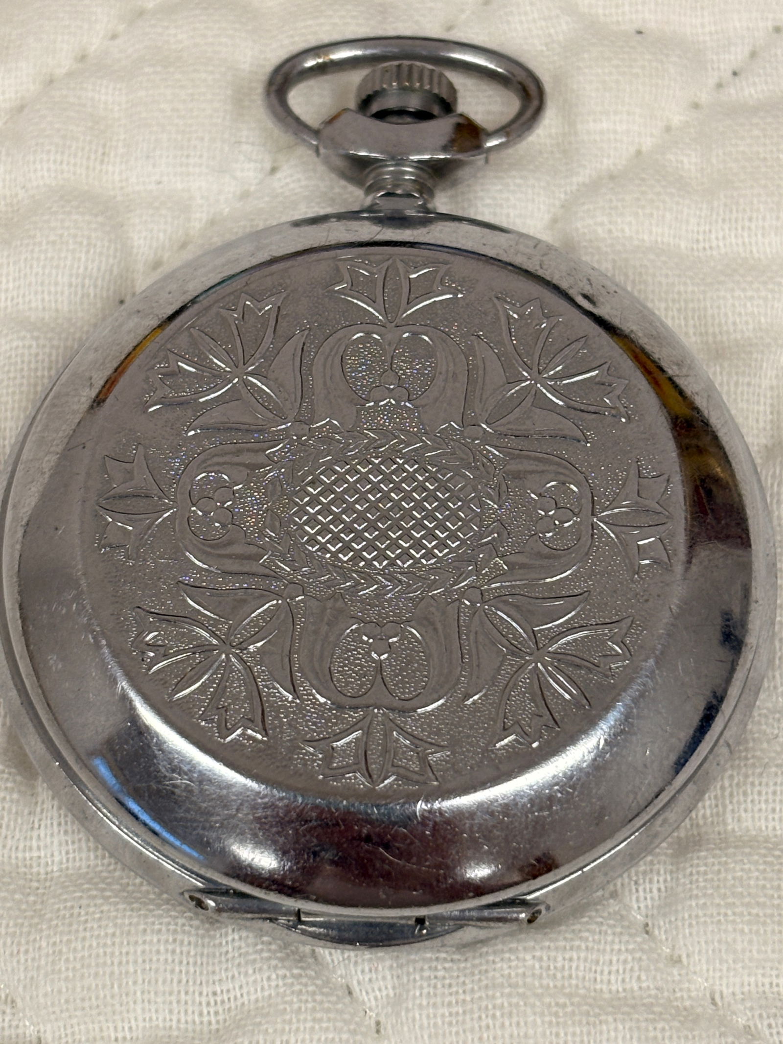 Soviet Marathon Pocket Watch, 18 Rubis, Made in USSR (1 of 4)