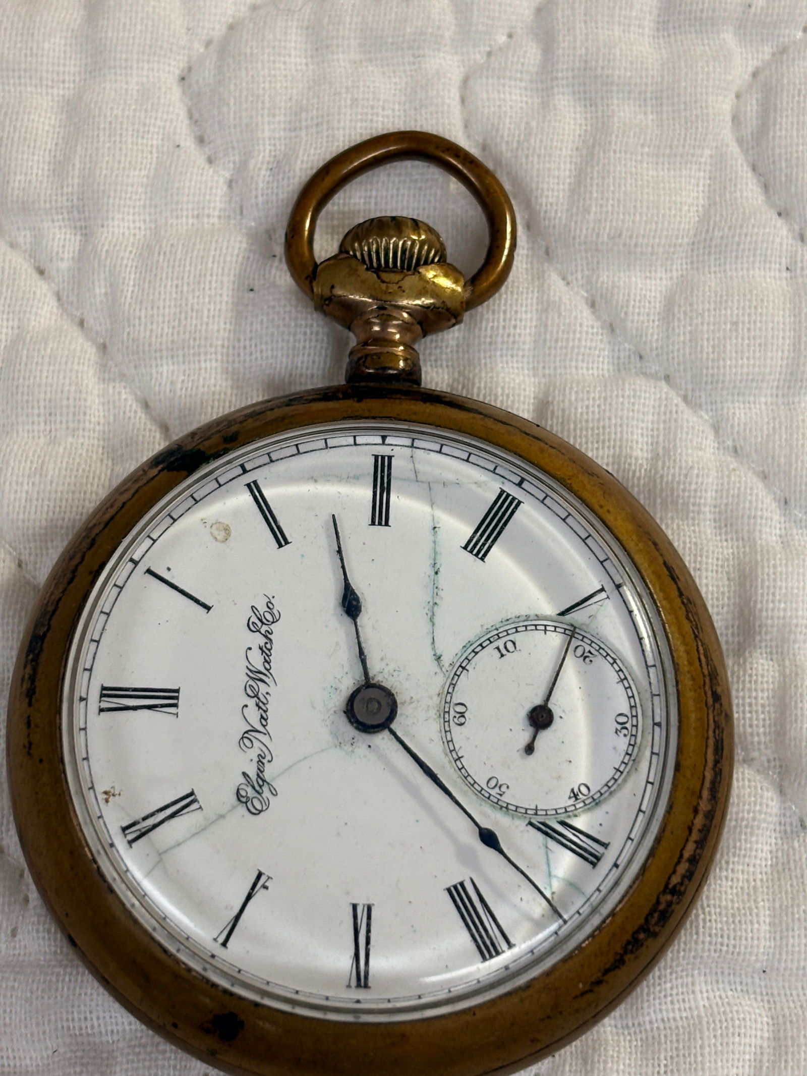 Elgin National Watch Co. Pocket Watch, 7 Jewels (1 of 4)