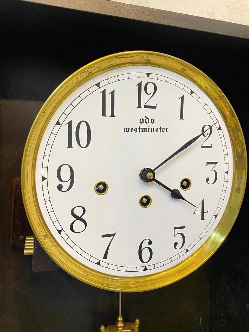 ODO Westminster Wall Clock, 8-Day, 3-Train - 2