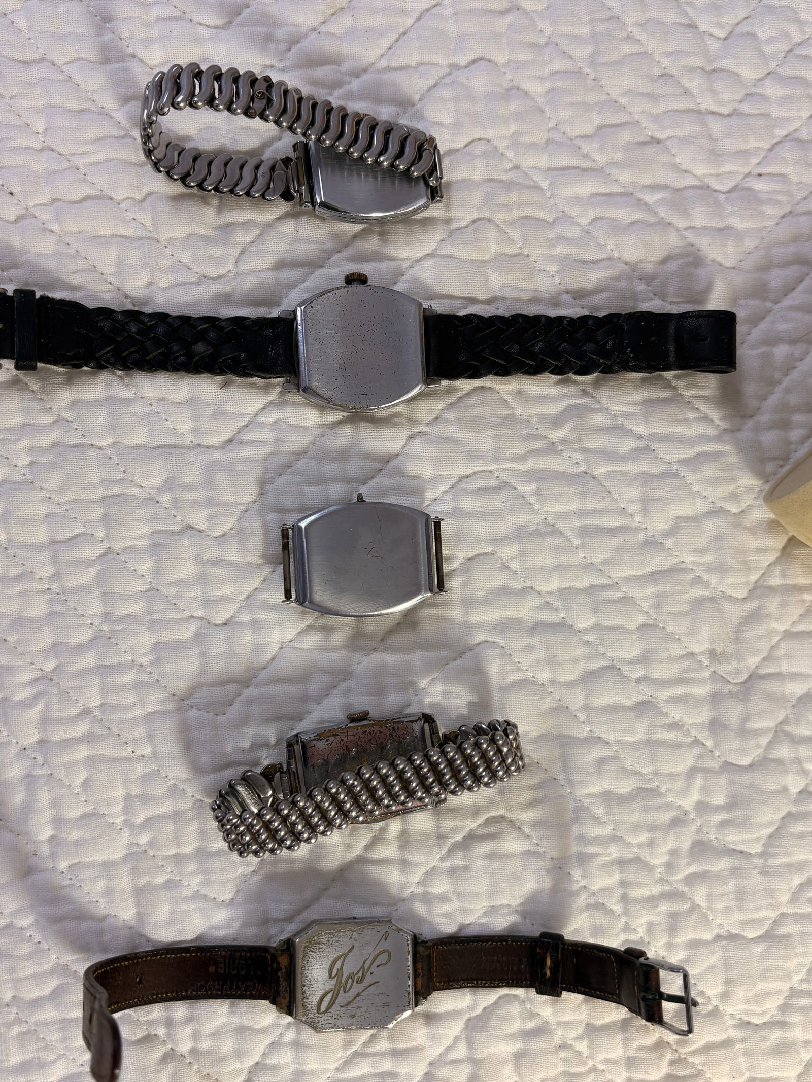 Group of Vintage Art Deco Wristwatches - 2