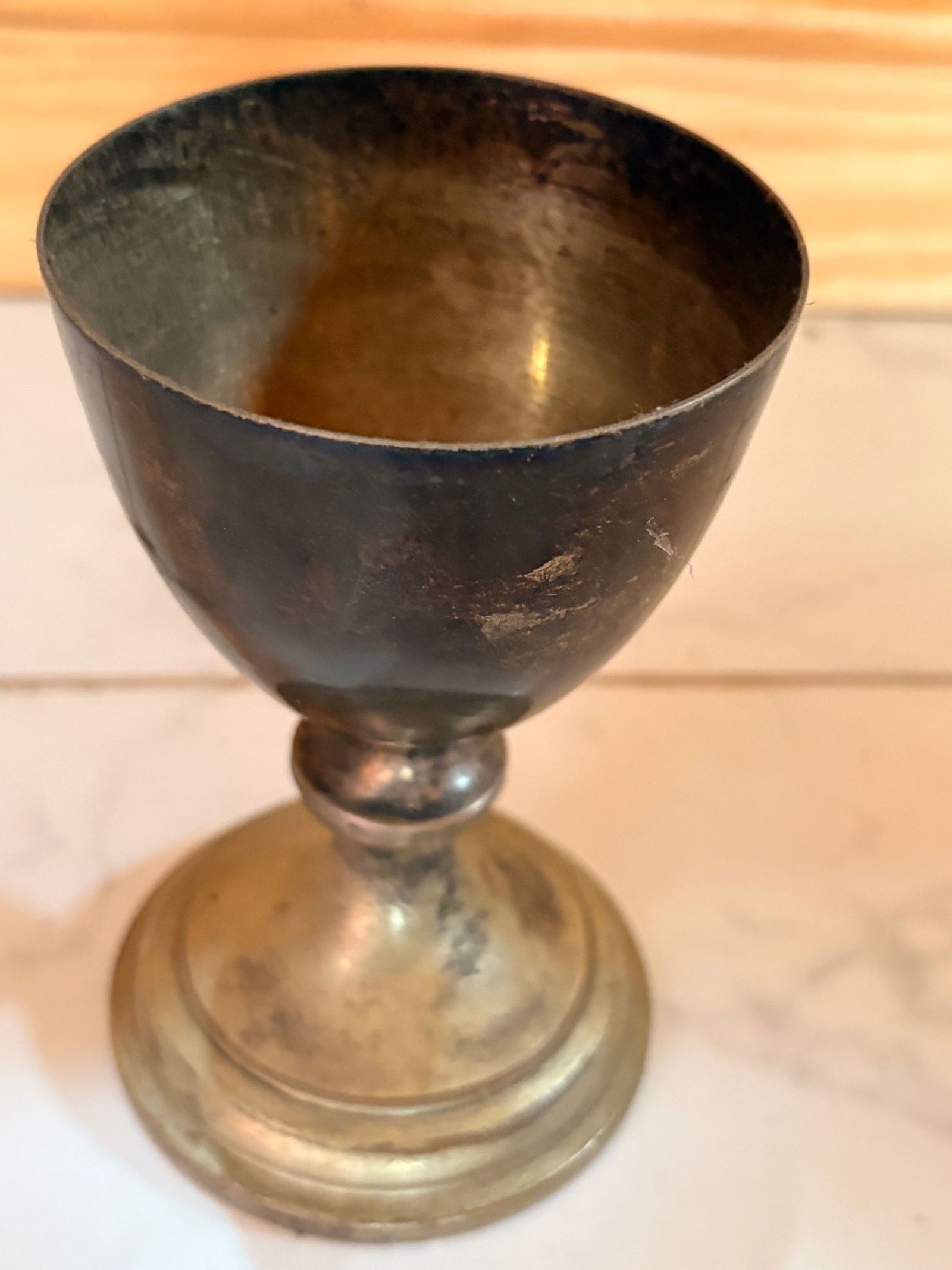 Vintage Metal Chalice (1 of 3)