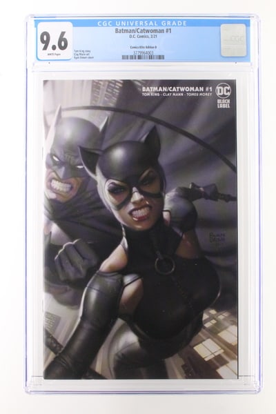 Batman/Catwoman #1 (DC, 2021): Batman/Catwoman #1 (DC, 2021) CGC 9.6 White Pages