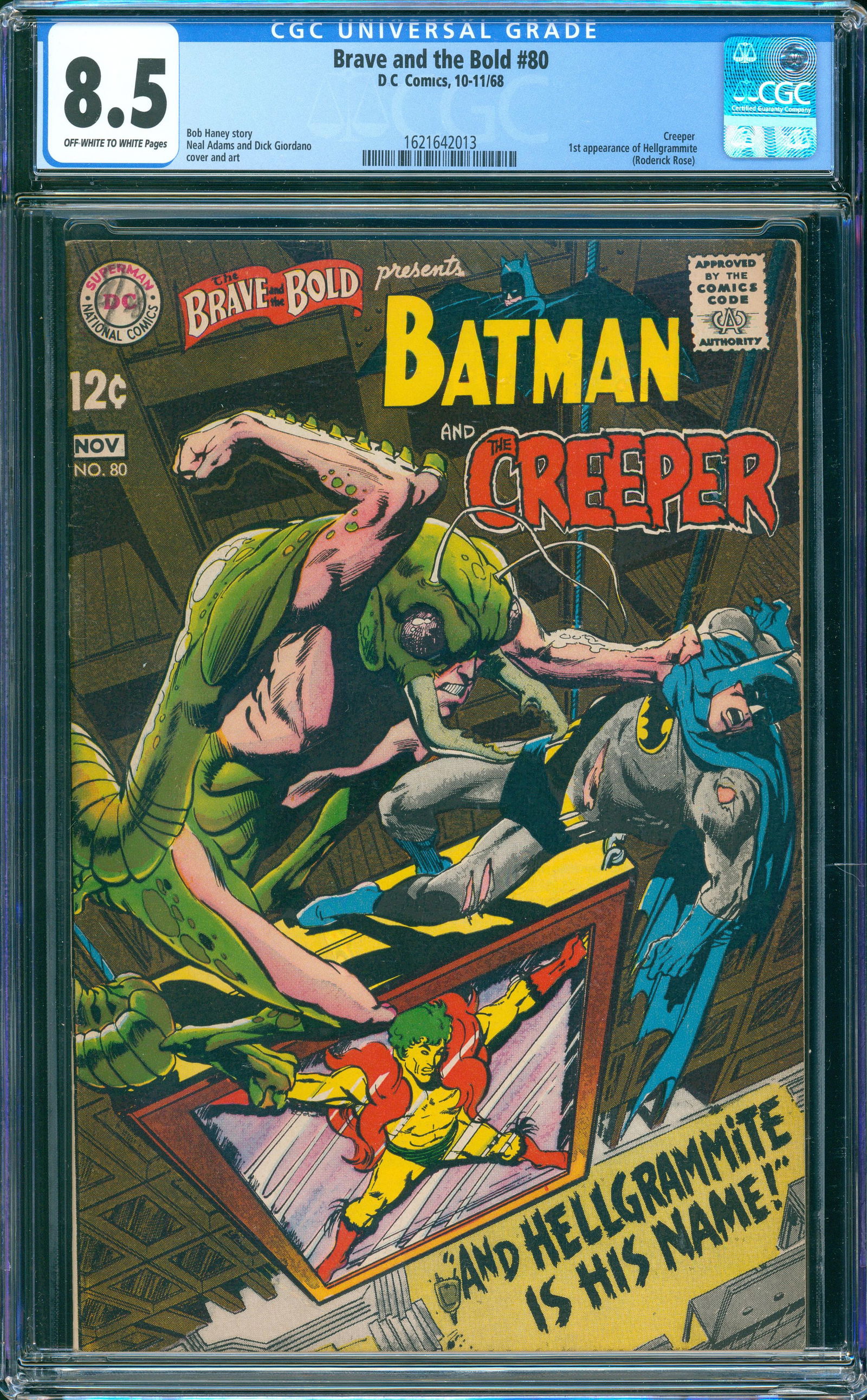 Brave and the Bold #80 (DC, 1968) (1 of 1)