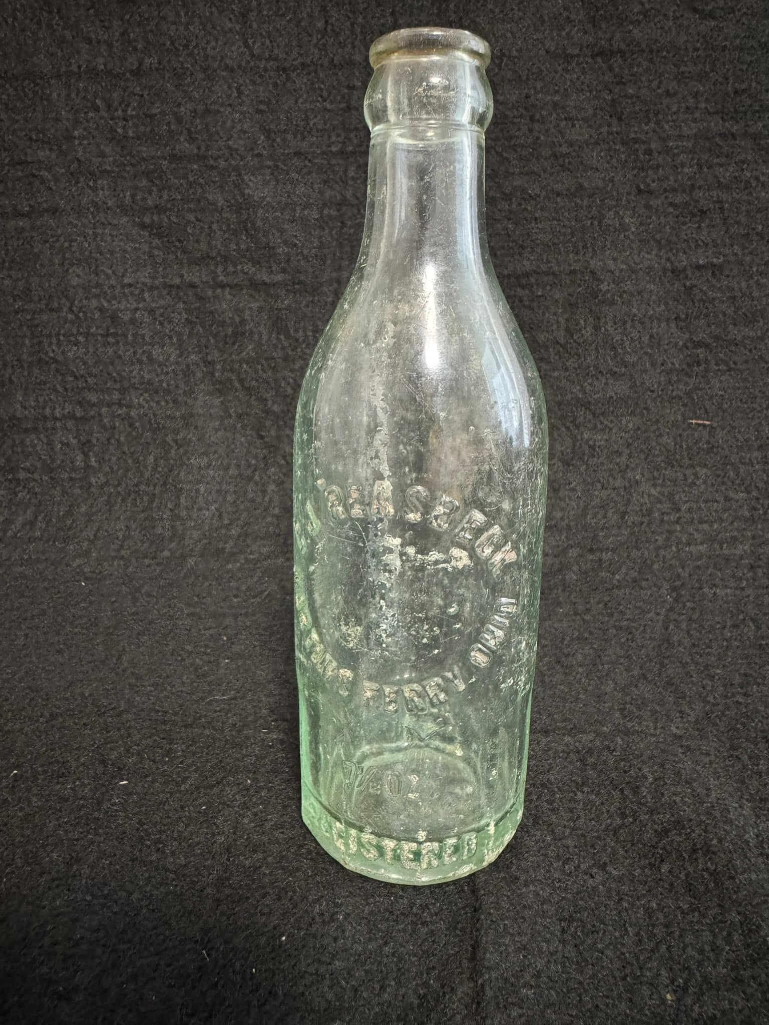 Antique Embossed Soda Bottle – C.J. Reasbeck, Martins Ferry, Ohio (1 of 3)
