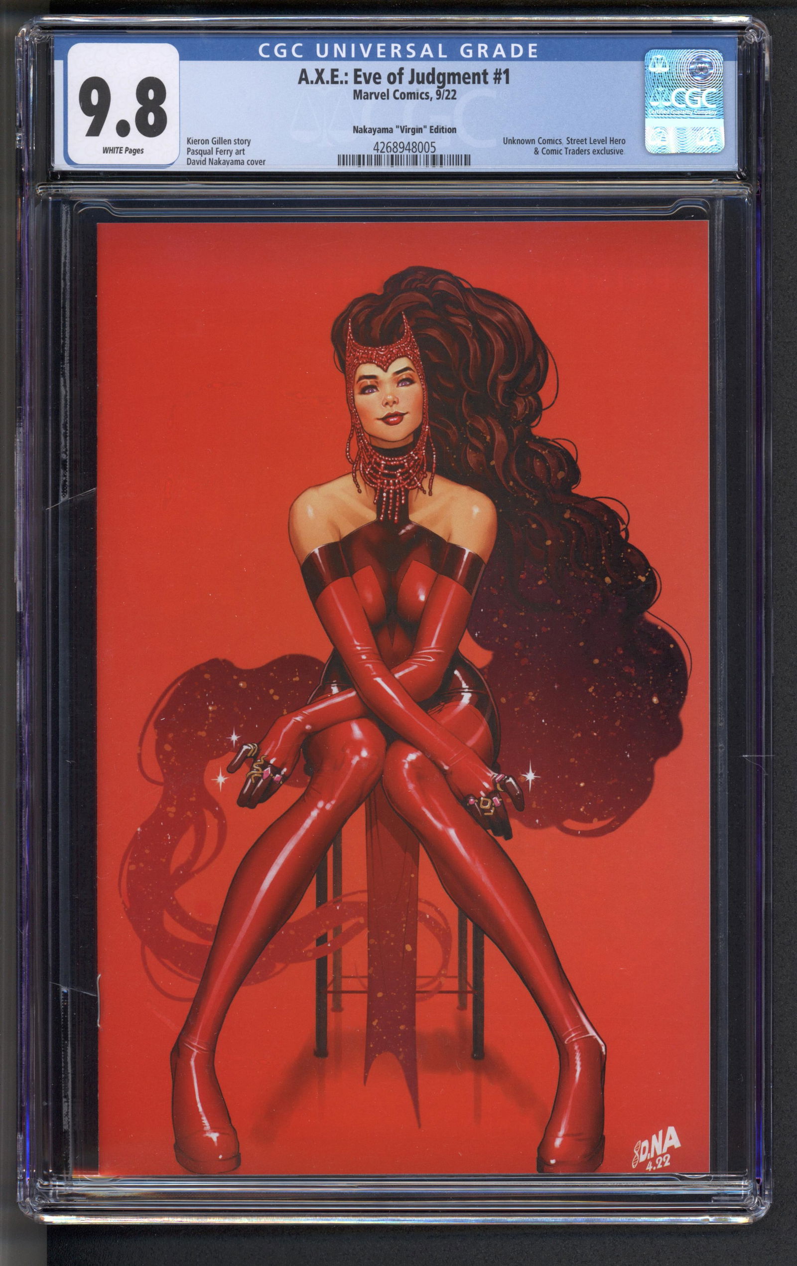 A.X.E.: Eve of Judgement #1 (Marvel, 2022) Rare collectible with strong visual appeal and: A.X.E.: Eve of Judgement #1 (Marvel, 2022) Rare collectible with strong visual appeal and excellent display quality. Perfect for any pop culture enthusiast or serious collector.