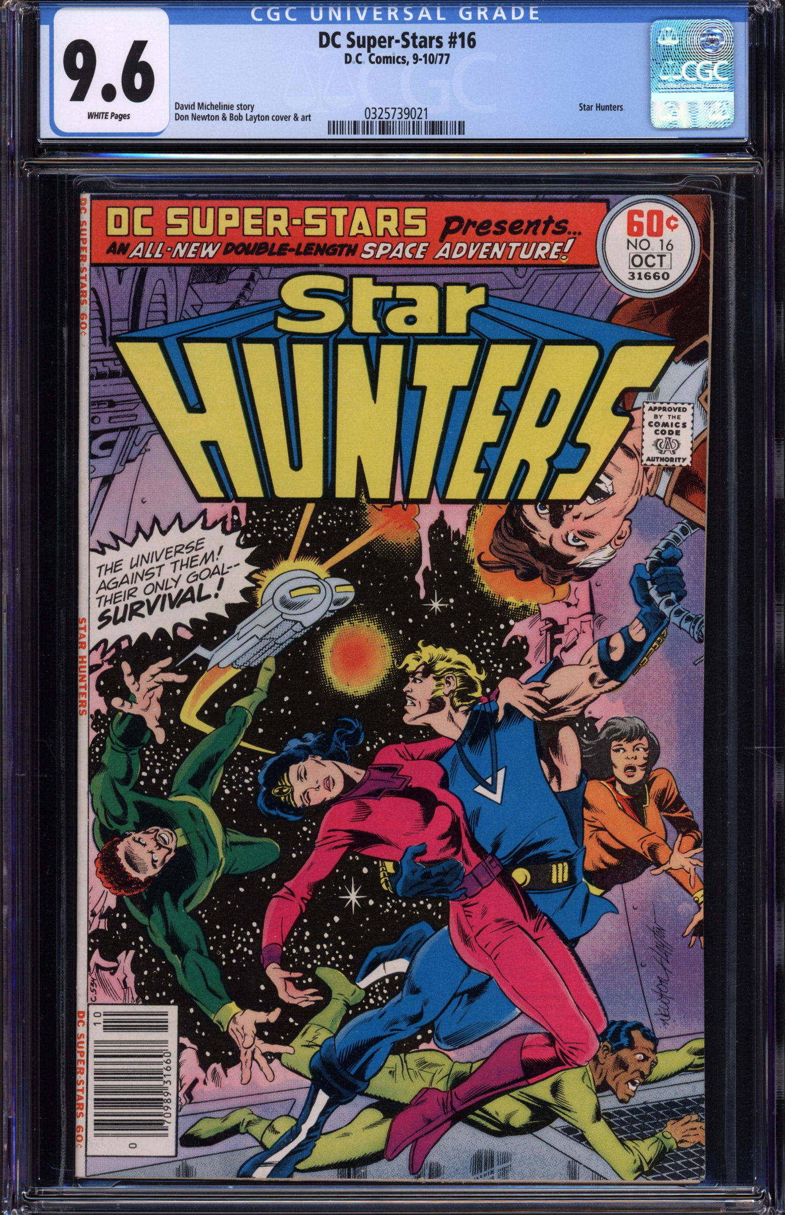 DC Super-Stars #16 (DC, 1977) CGC 9.6 A beautiful, high-grade CGC 9.6 (Near Mint+) example from (1 of 1)