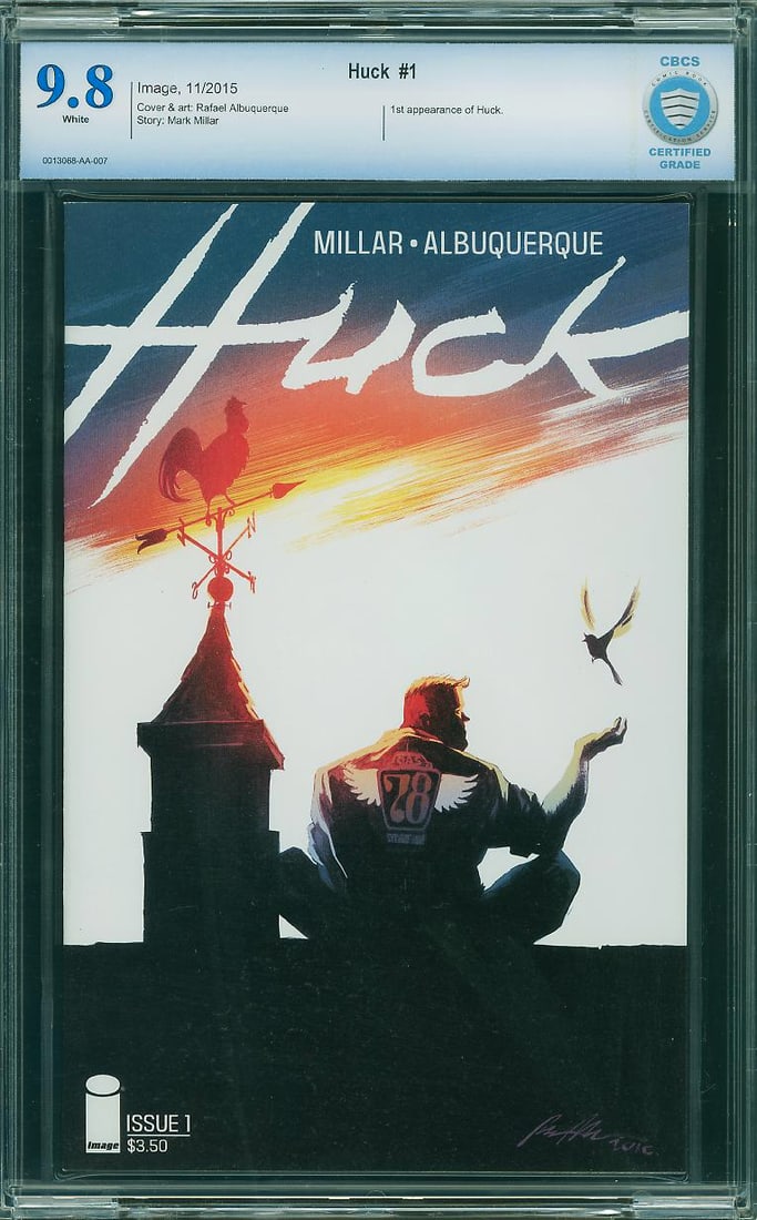 Huck #1 (Image, 2015) CBCS 2015 Rare collectible with strong visual appeal and excellent display: Huck #1 (Image, 2015) CBCS 2015 Rare collectible with strong visual appeal and excellent display quality. Perfect for any pop culture enthusiast or serious collector.