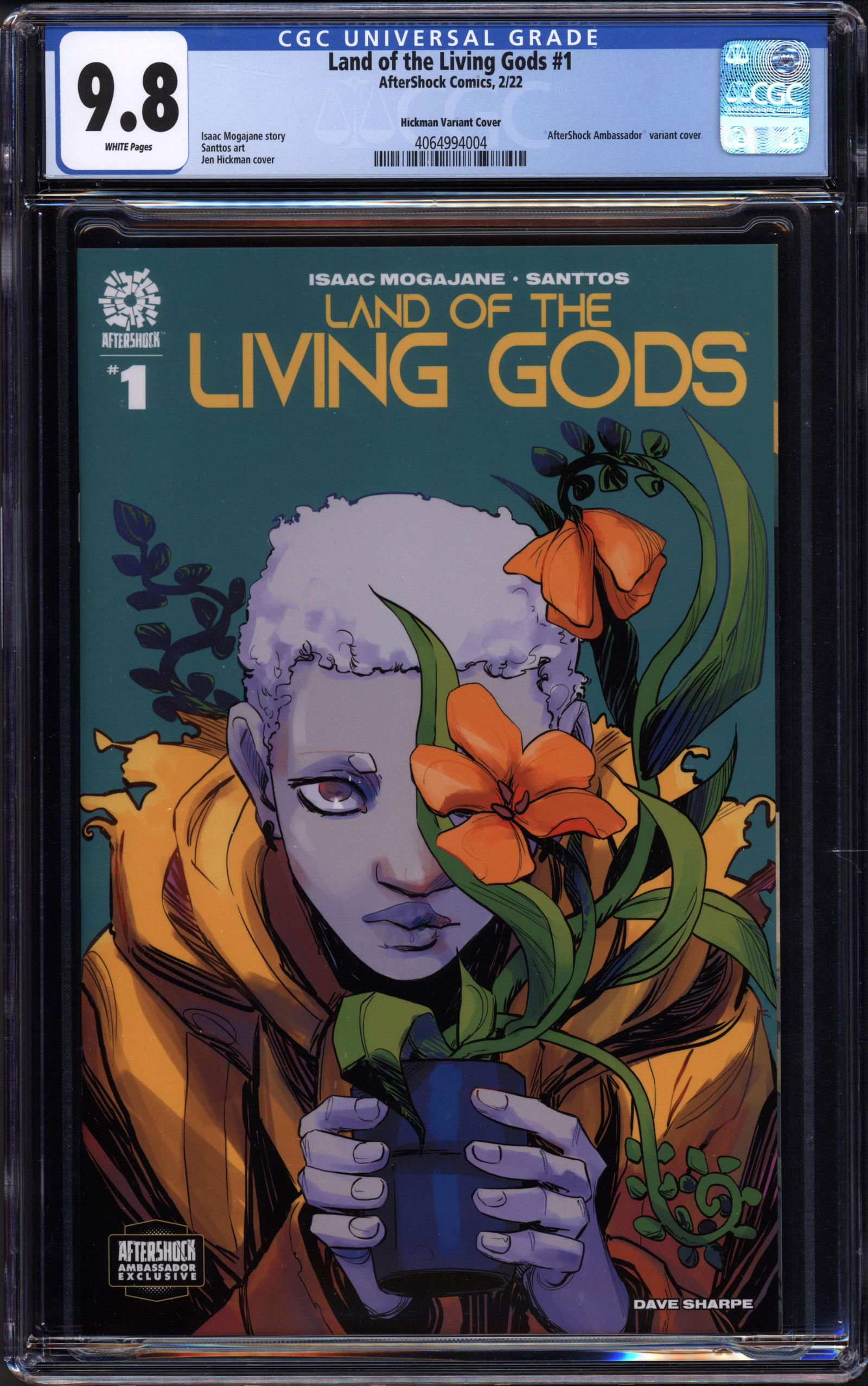 Land of the Living Gods #1 (Aftershock, 2022) CGC 9.8 - Hickman Variant Rare collectible with (1 of 1)