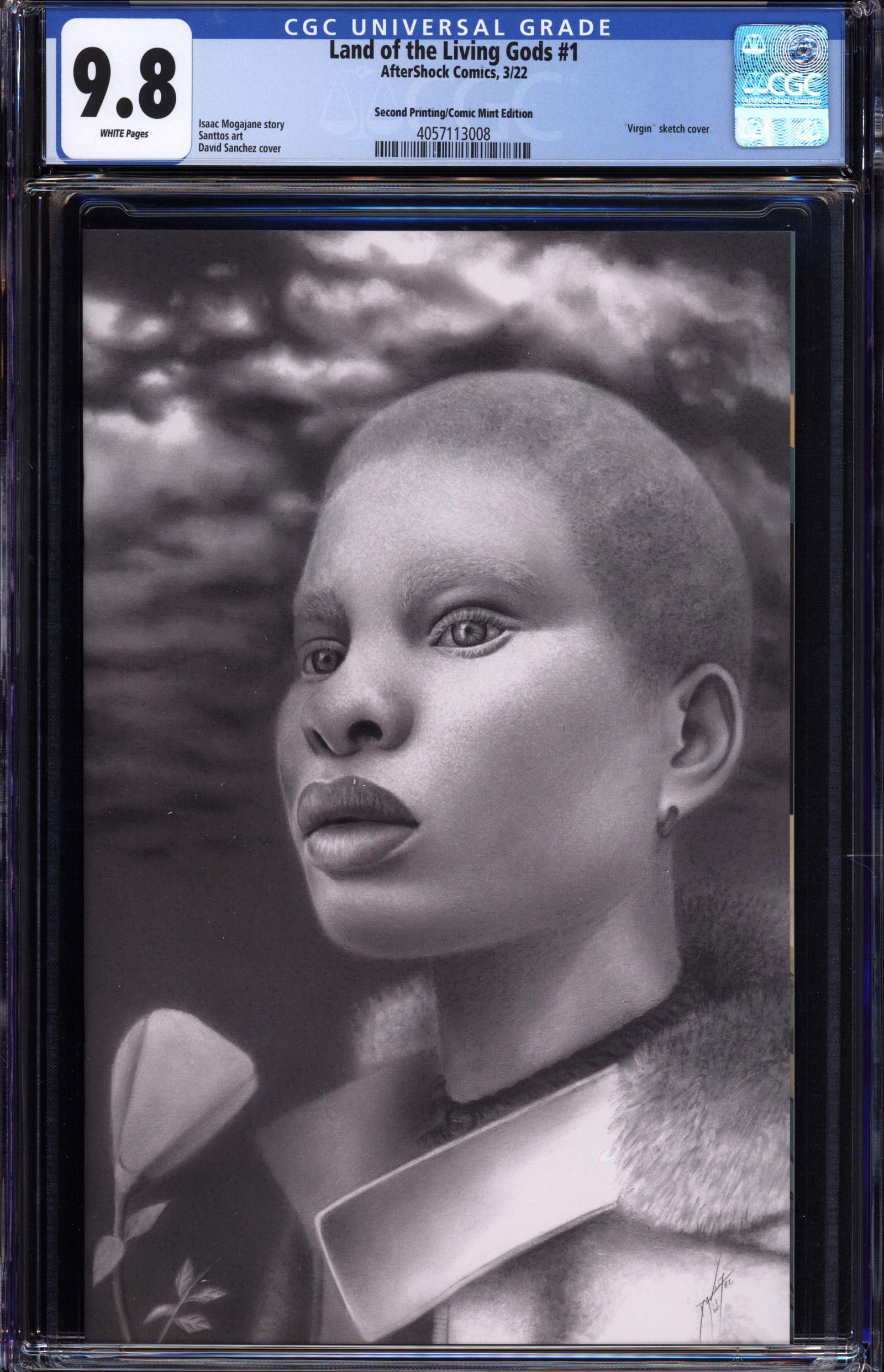 Land of the Living Gods #1 (Aftershock, 2022) CGC 9.8 Rare collectible with strong visual appeal: Land of the Living Gods #1 (Aftershock, 2022) CGC 9.8 Rare collectible with strong visual appeal and excellent display quality. Perfect for any pop culture enthusiast or serious collector.