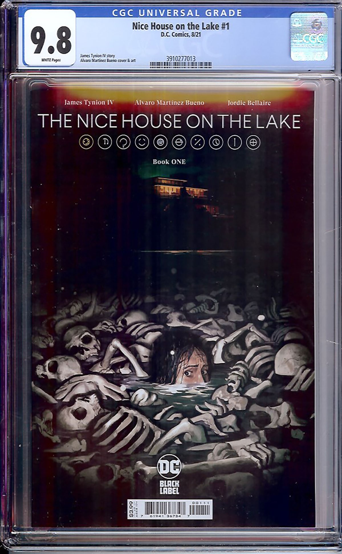Nice House on the Lake #1 CGC 9.8 w Rare collectible with strong visual appeal and excellent: Nice House on the Lake #1 CGC 9.8 w Rare collectible with strong visual appeal and excellent display quality. Perfect for any pop culture enthusiast or serious collector.