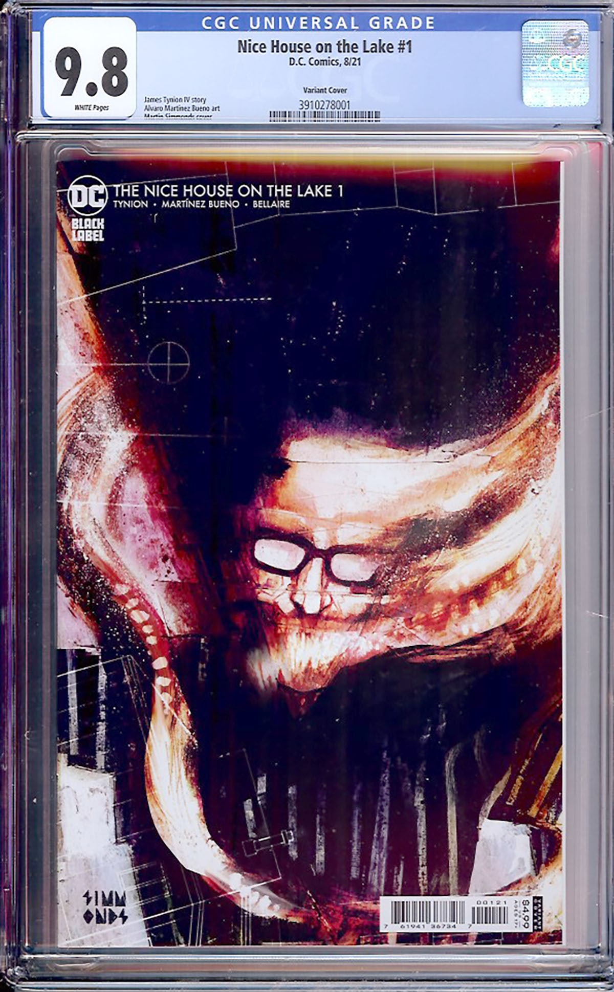 Nice House on the Lake #1 CGC 9.8 w 3rd Printing Rare collectible with strong visual appeal and (1 of 1)