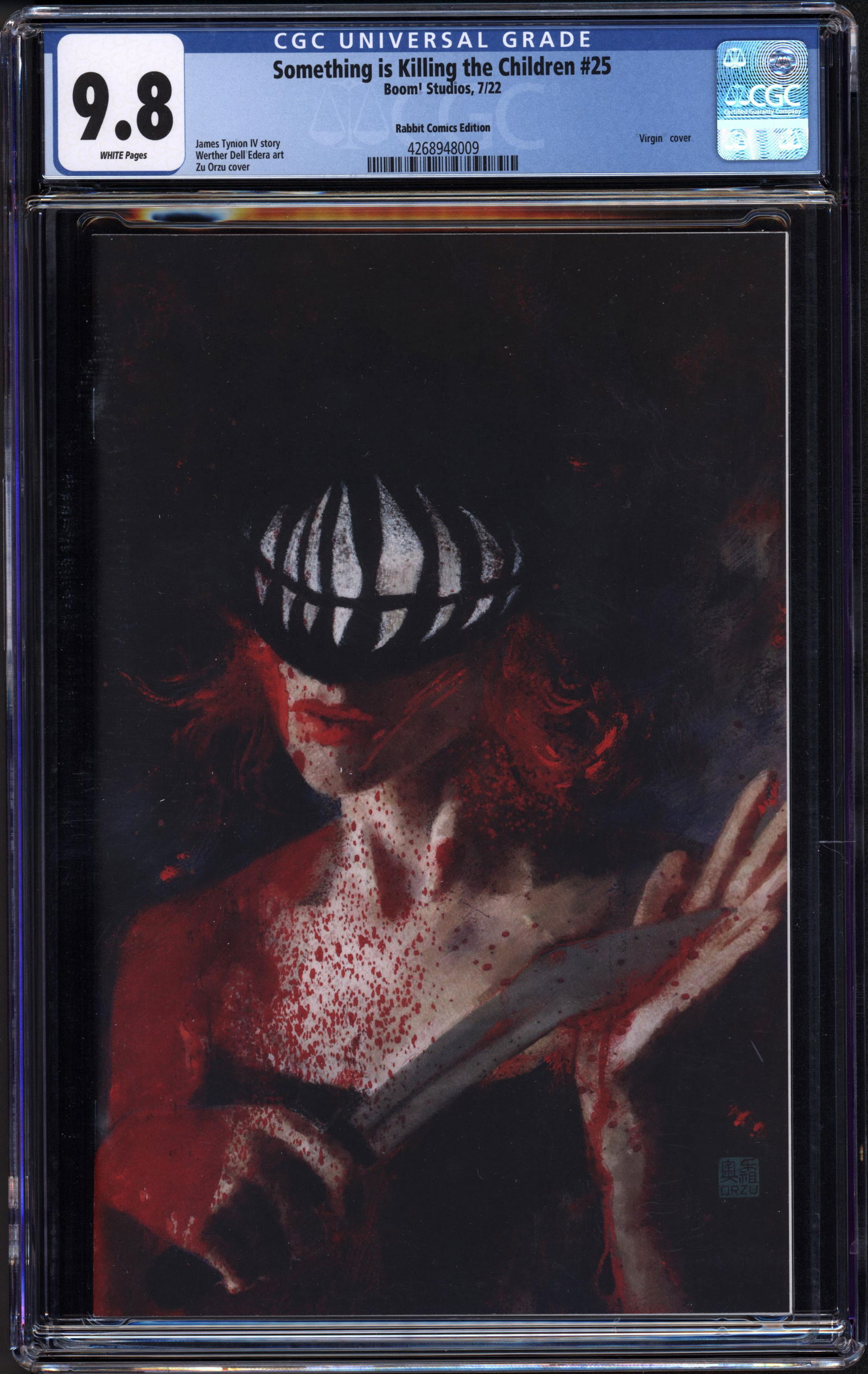 Something is Killing the Children #25 (Boom!, 2022) CGC 9.8 - Rabbit Variant Rare collectible with (1 of 1)