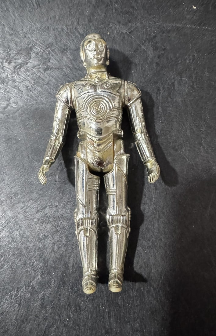 Star Wars C-3PO Action Figure – Chrome Plastic (Vintage) Original vintage Star Wars C-3PO figure (1 of 2)