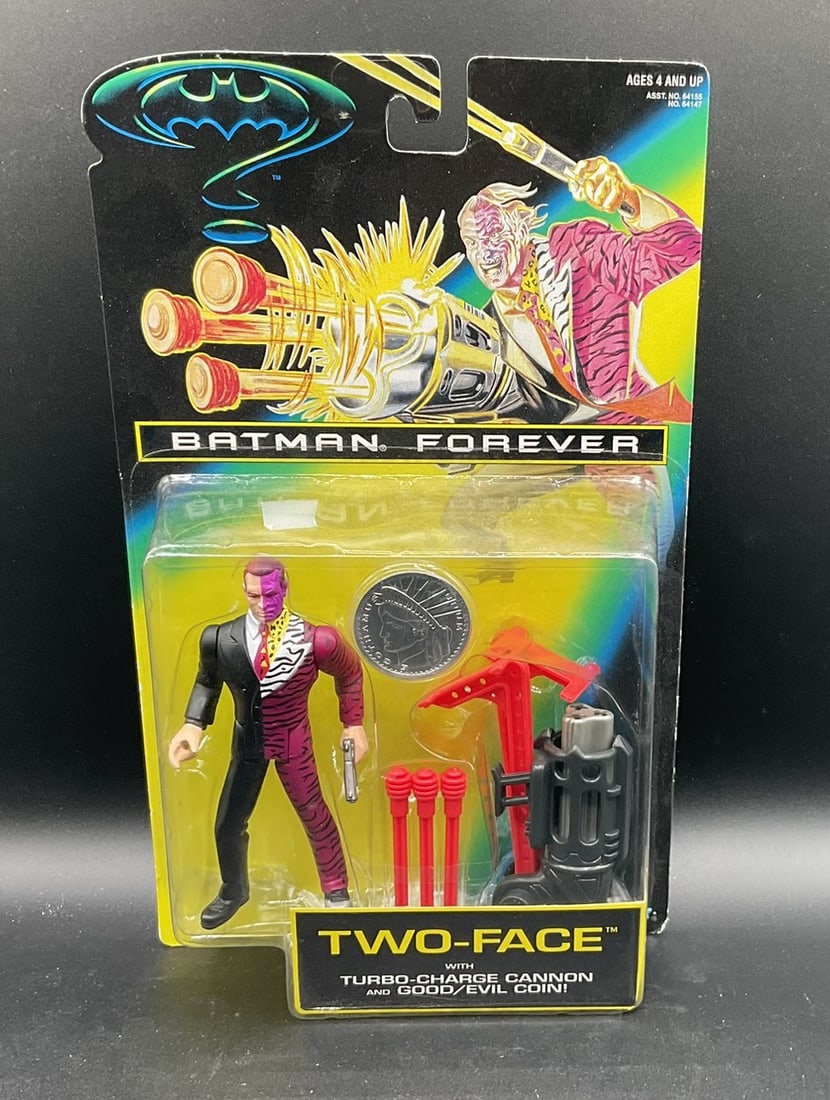 Batman Forever – Two-Face Action Figure Original Kenner Batman Forever Two-Face action (1 of 2)