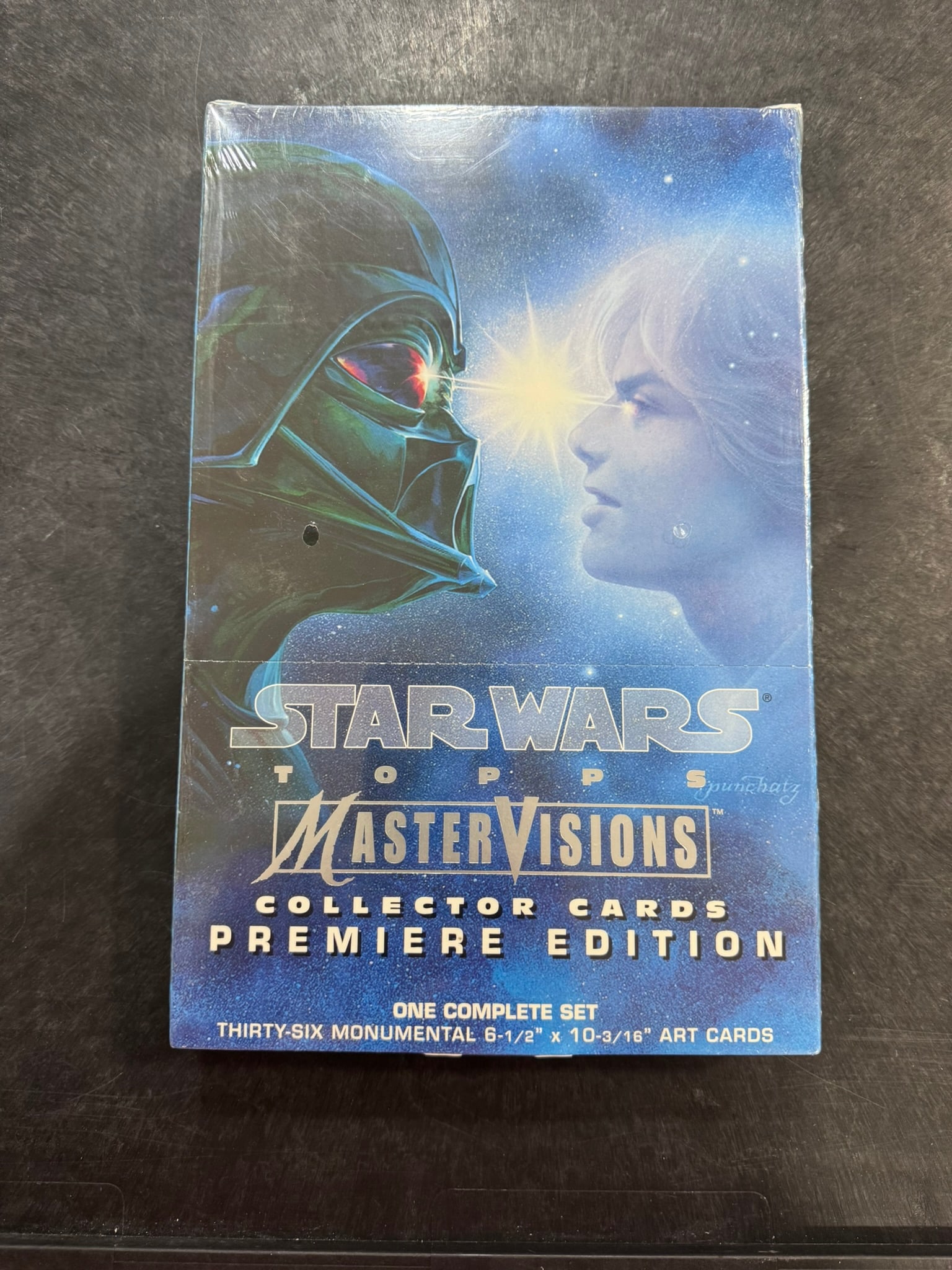 Star Wars Topps MasterVisions Collector Cards – Premiere Edition Factory-sealed Star Wars (1 of 2)