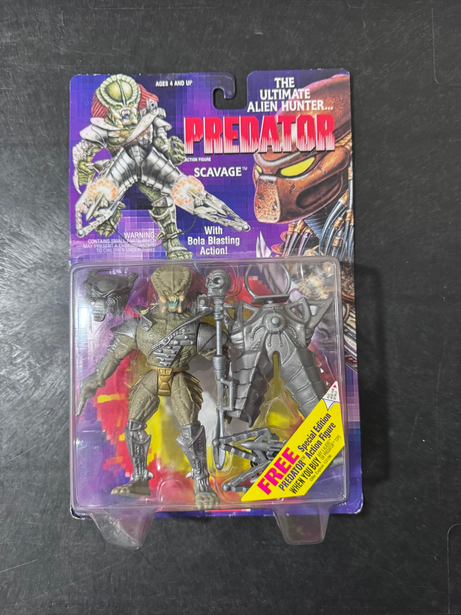 Predator – Scavage Action Figure Vintage Predator action figure featuring the Scavage (1 of 1)