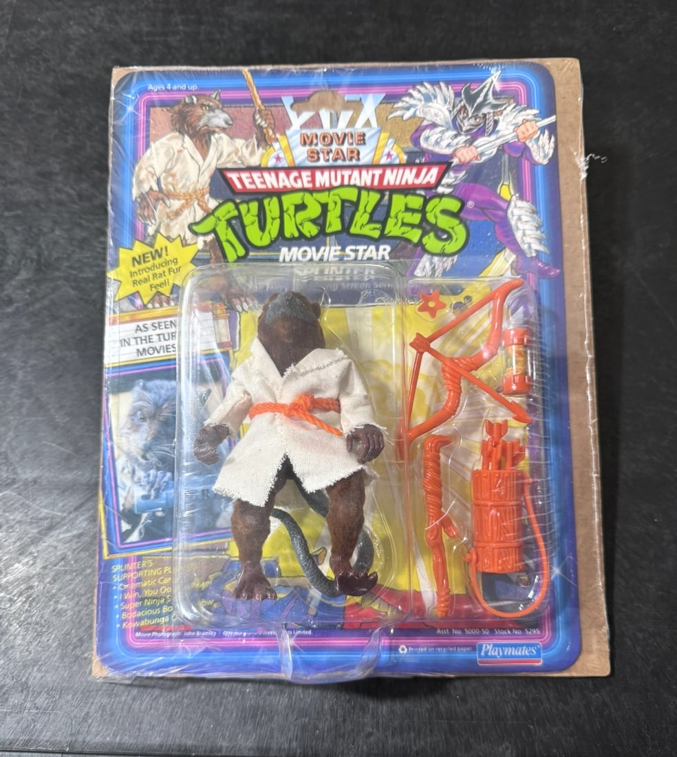 Teenage Mutant Ninja Turtles – Movie Star Splinter Original TMNT Movie Star Splinter action (1 of 1)