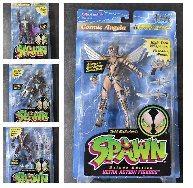 Four (4) Figure Spawn Action Figure Lot – McFarlane Toys Offered here is a collectible lot of (1 of 5)
