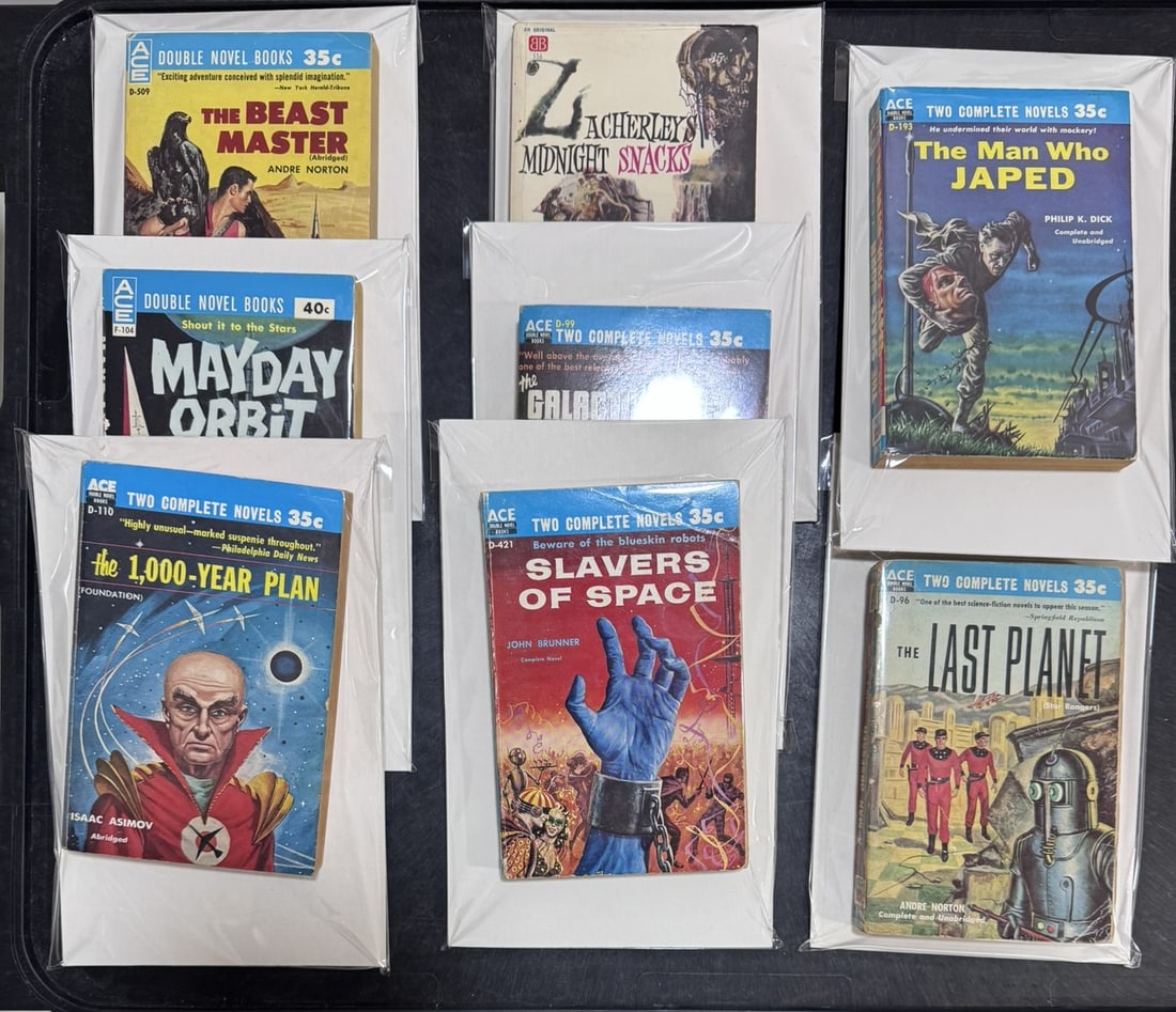 Vintage Ace Science Fiction Paperback Collection – Mid-Century Classics Offered here is a (1 of 1)