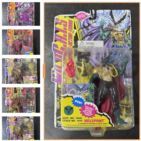 WildC.A.T.S / Image Comics Action Figure Lot (5) – Factory Sealed Highlights: • Includes (1 of 7)