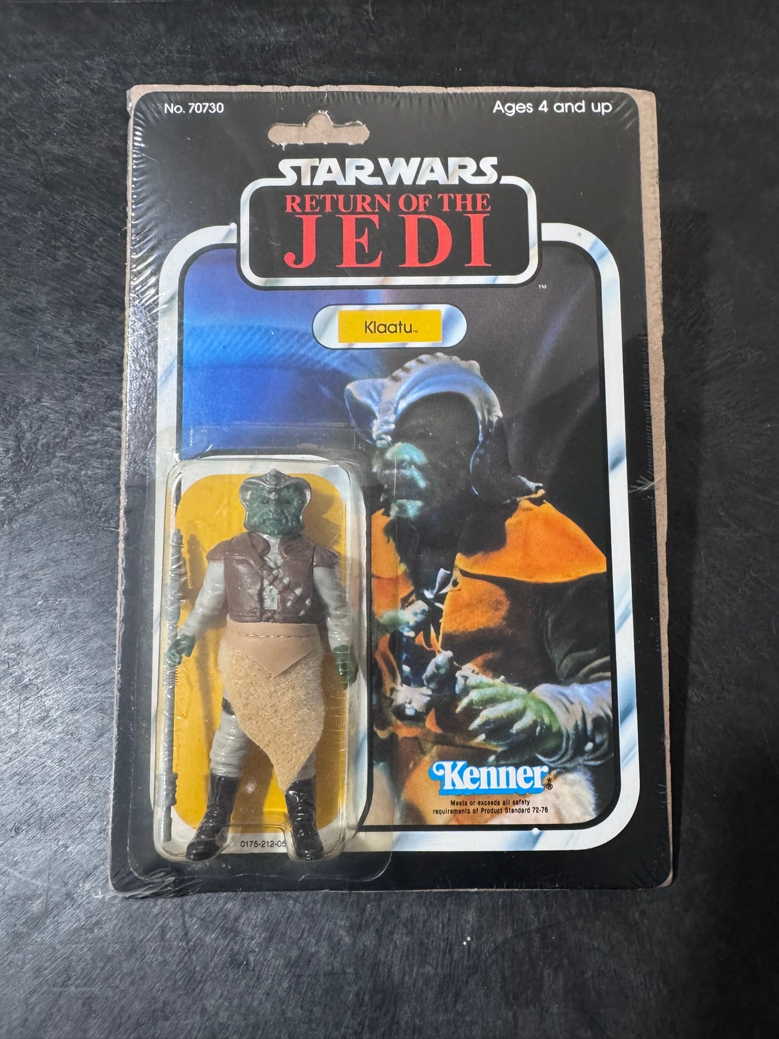 Star Wars: Return of the Jedi – Klaatu (Kenner) Carded Figure (1 of 1)
