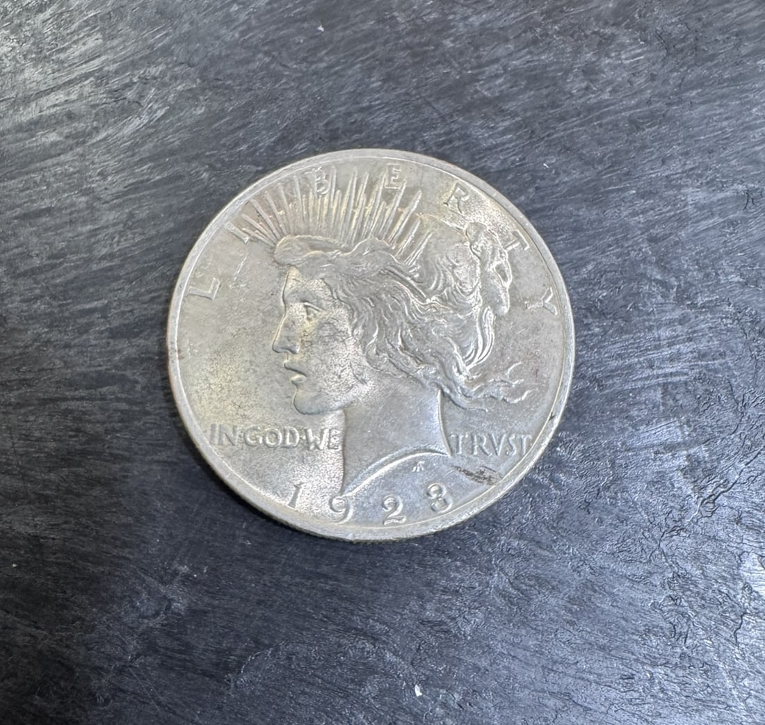 1928 Peace Silver Dollar - 2