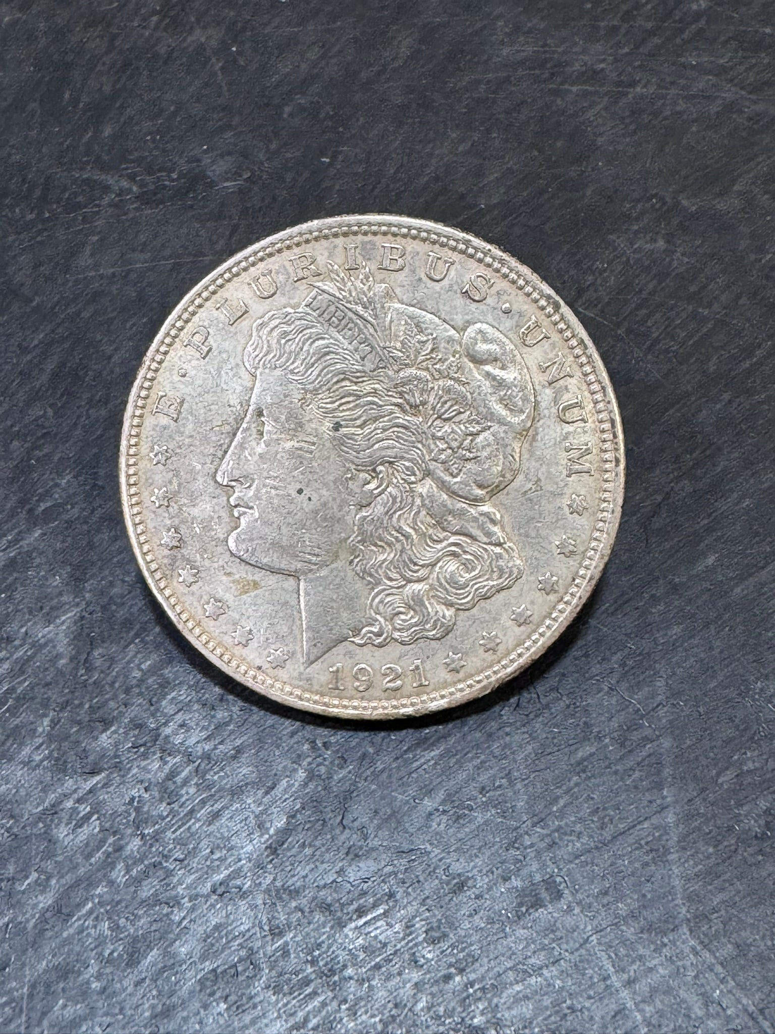 1921 Morgan Silver Dollar (1 of 2)