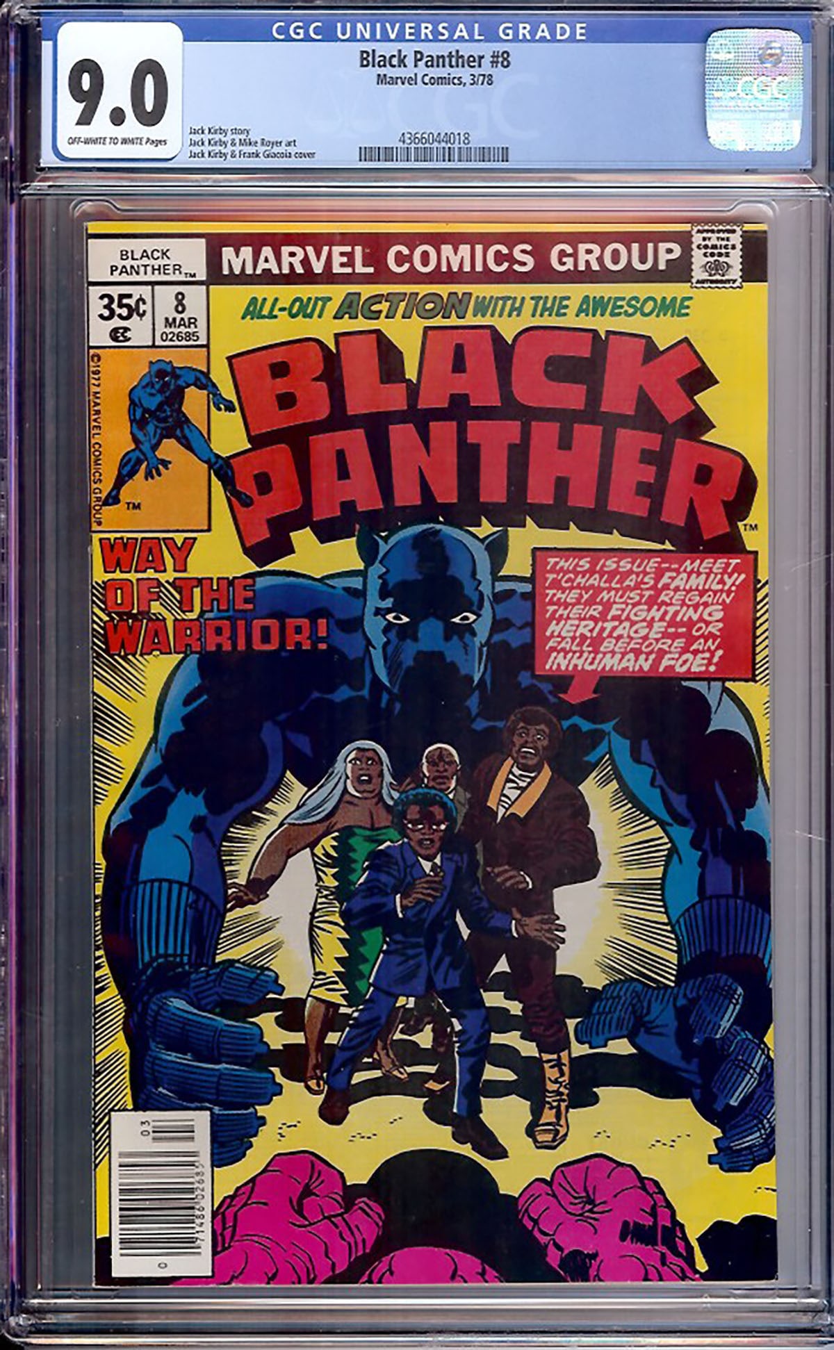 Black Panther #8 (Marvel, 1978) CGC 9.0 (1 of 1)