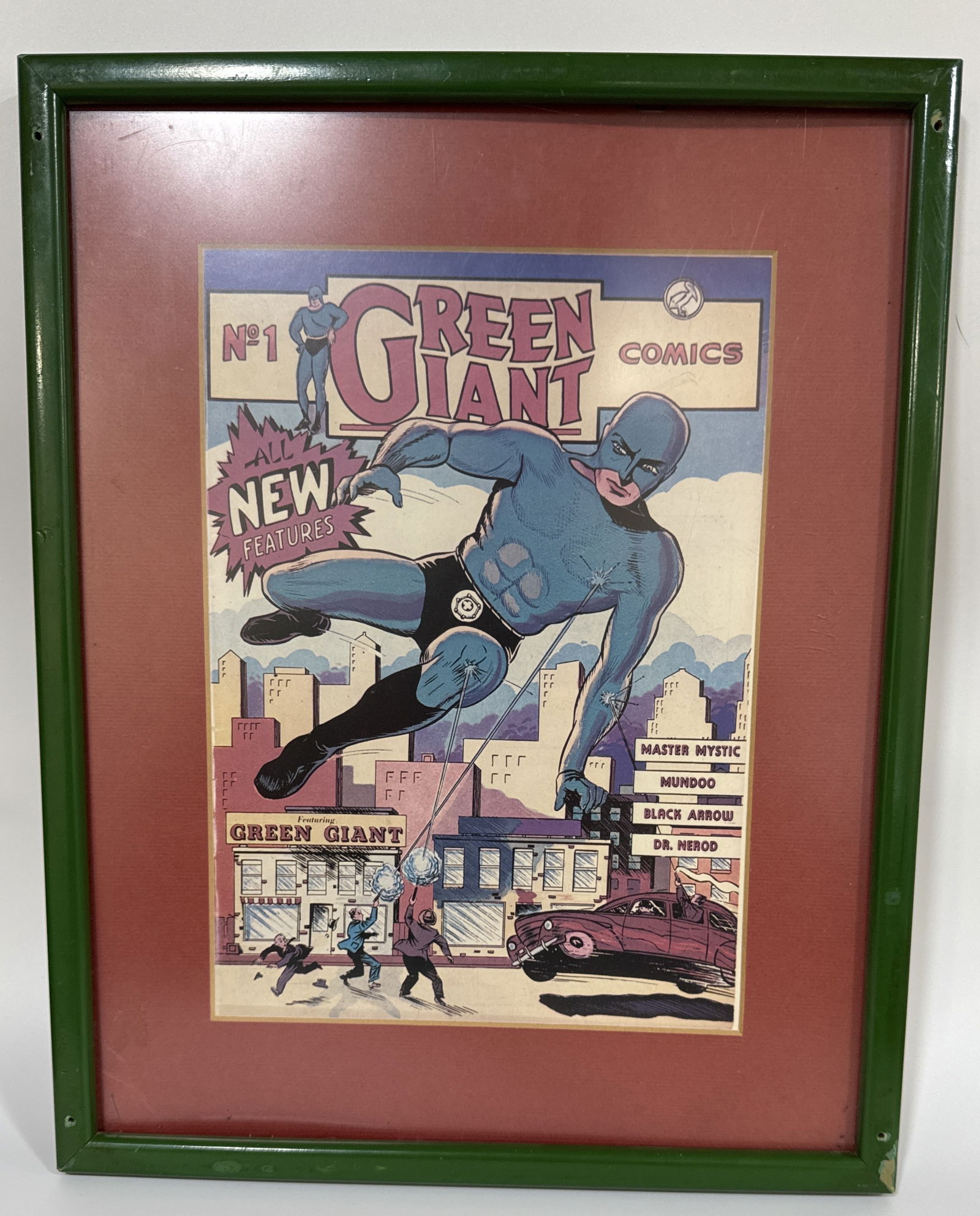 Framed Golden Age Comic Cover (1 of 1)