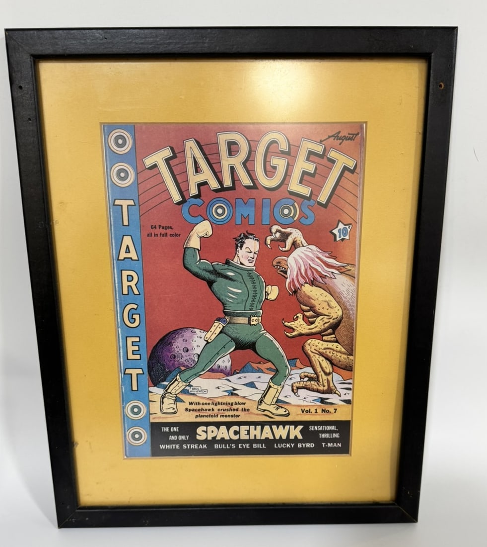 Framed Golden Age Comic Cover (1 of 1)