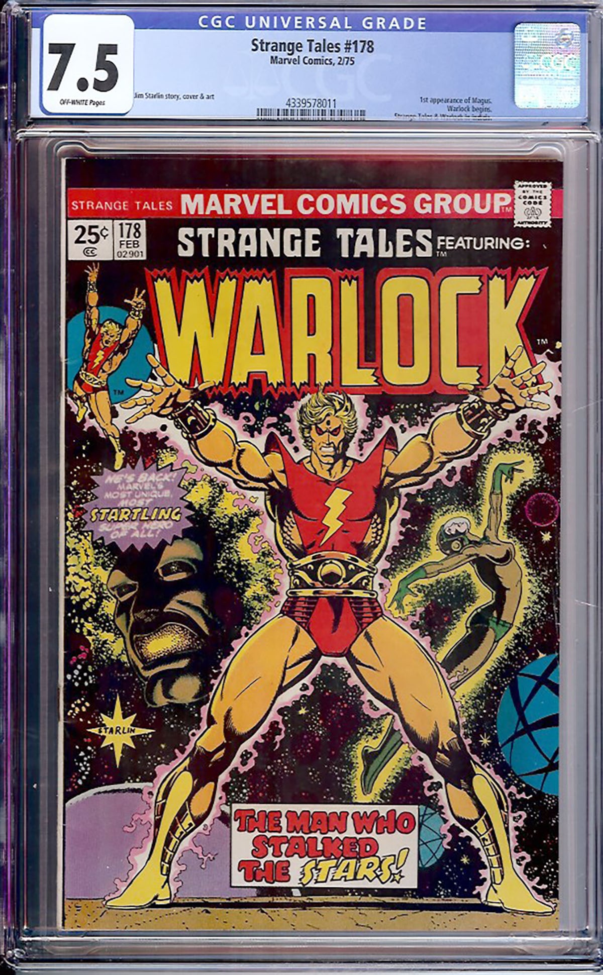 Strange Tales #178 (Marvel, 1973) CGC 7.5 (1 of 1)