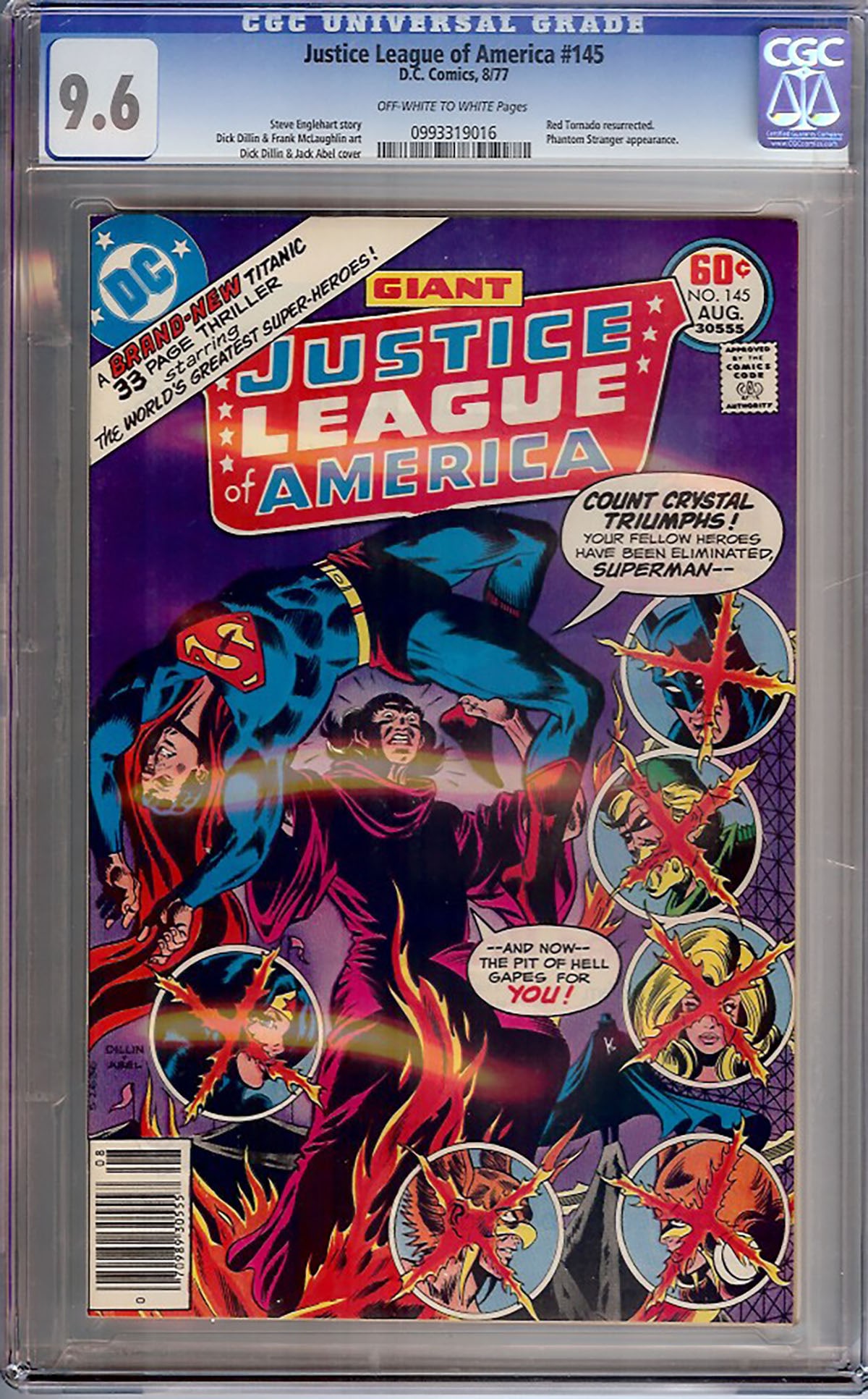 Justice League of America #145 (DC, 1974) CGC 9.6 (1 of 1)